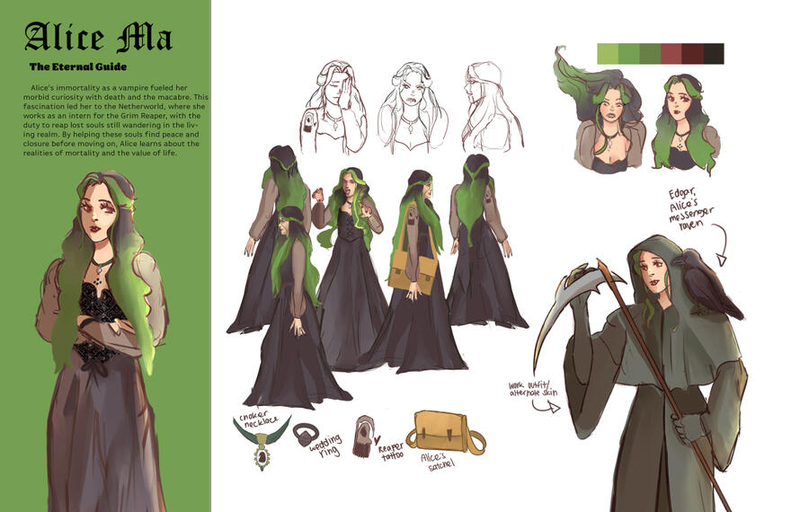 Alice Ma, my vampire OC