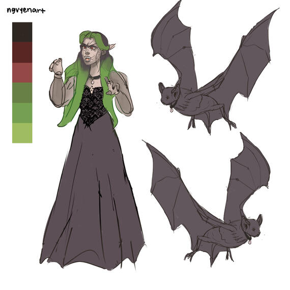 Alice&#39;s vampire form